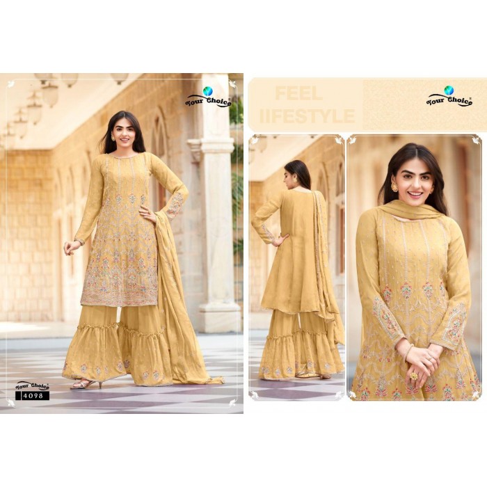Your Choice Mira Mar Heavy Georgette Salwar Suits